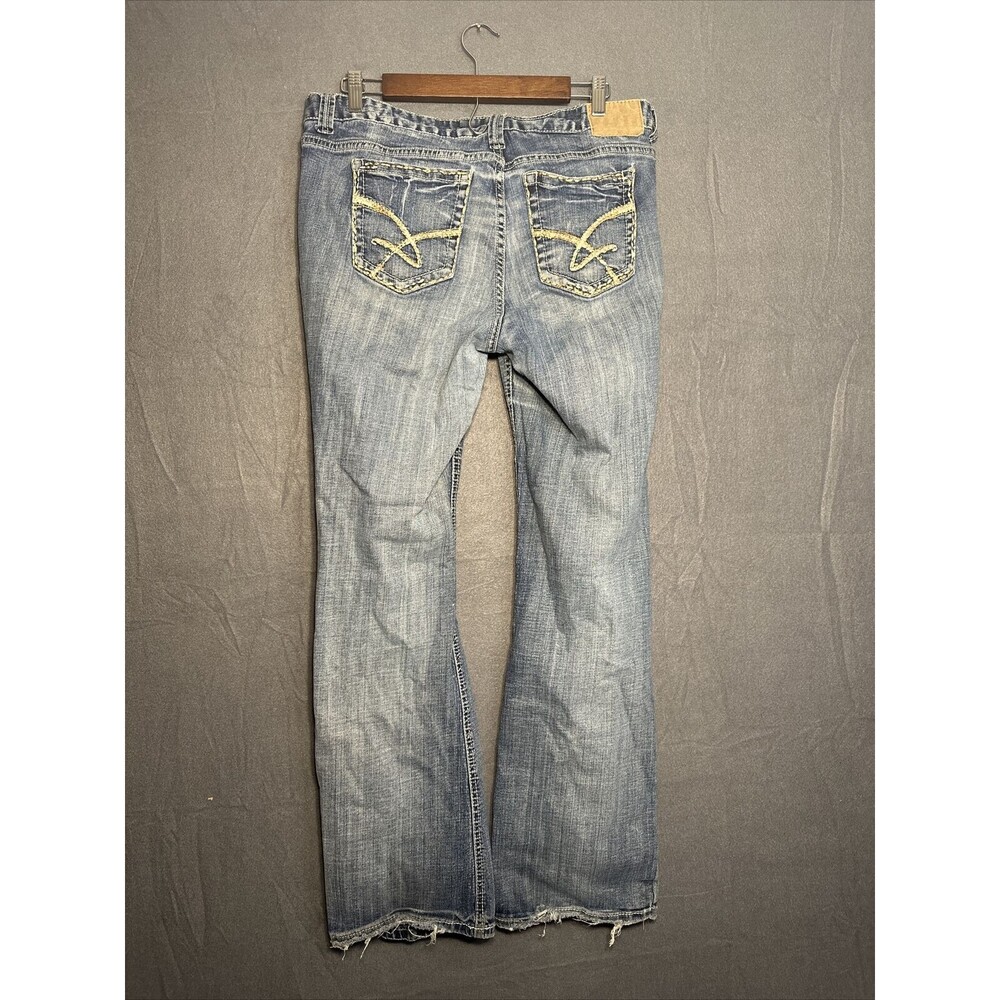 Womens Amethyst Bootcut Denim Jeans Plus size 16 x 30